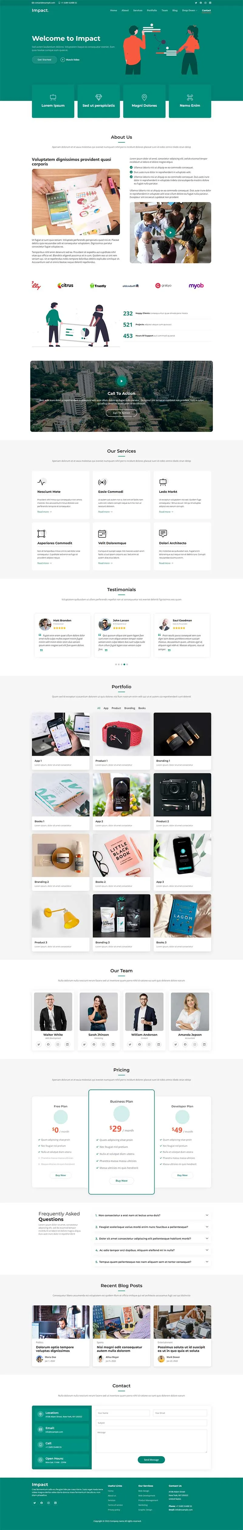 品牌设计品牌推广公司Bootstrap网页模板-8楼资源网