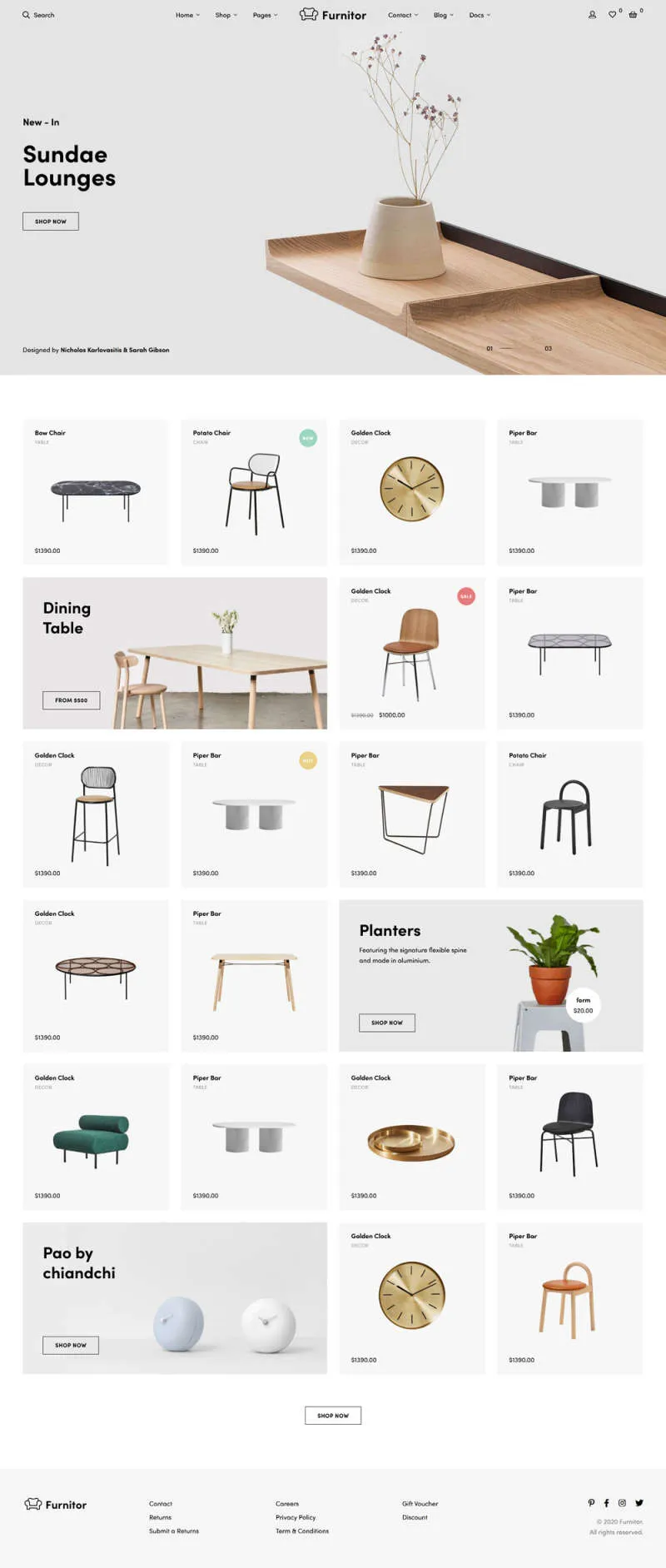 家具摆件商城HTML模板-8楼资源网