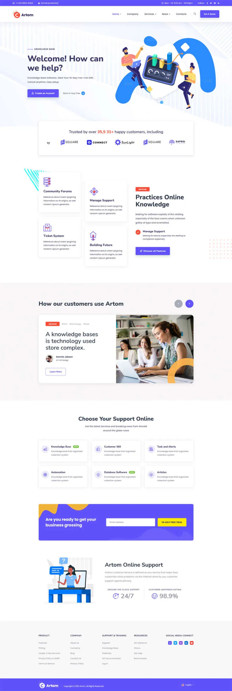 云计算数字软件方案解决企业html模板-8楼资源网