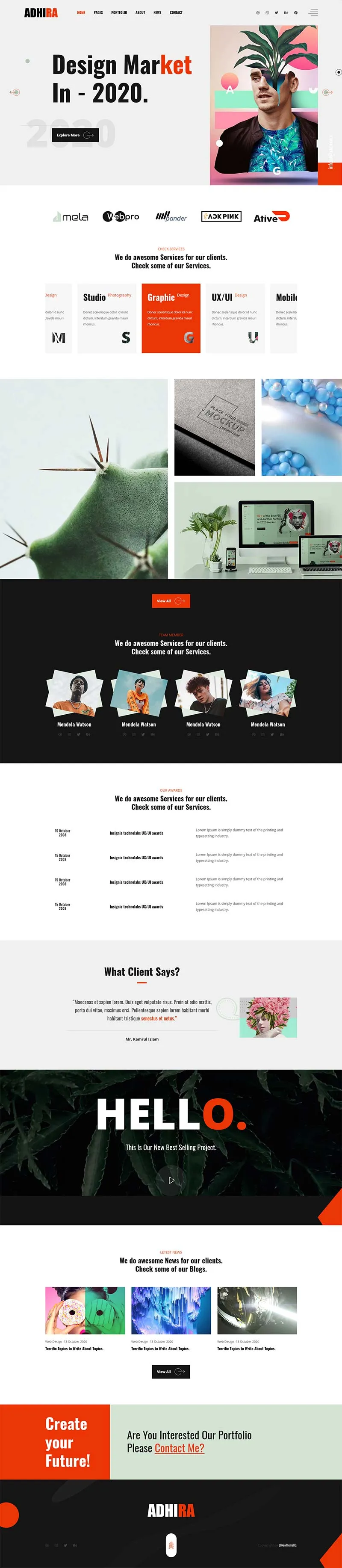 画册印刷广告设计公司html模板-8楼资源网